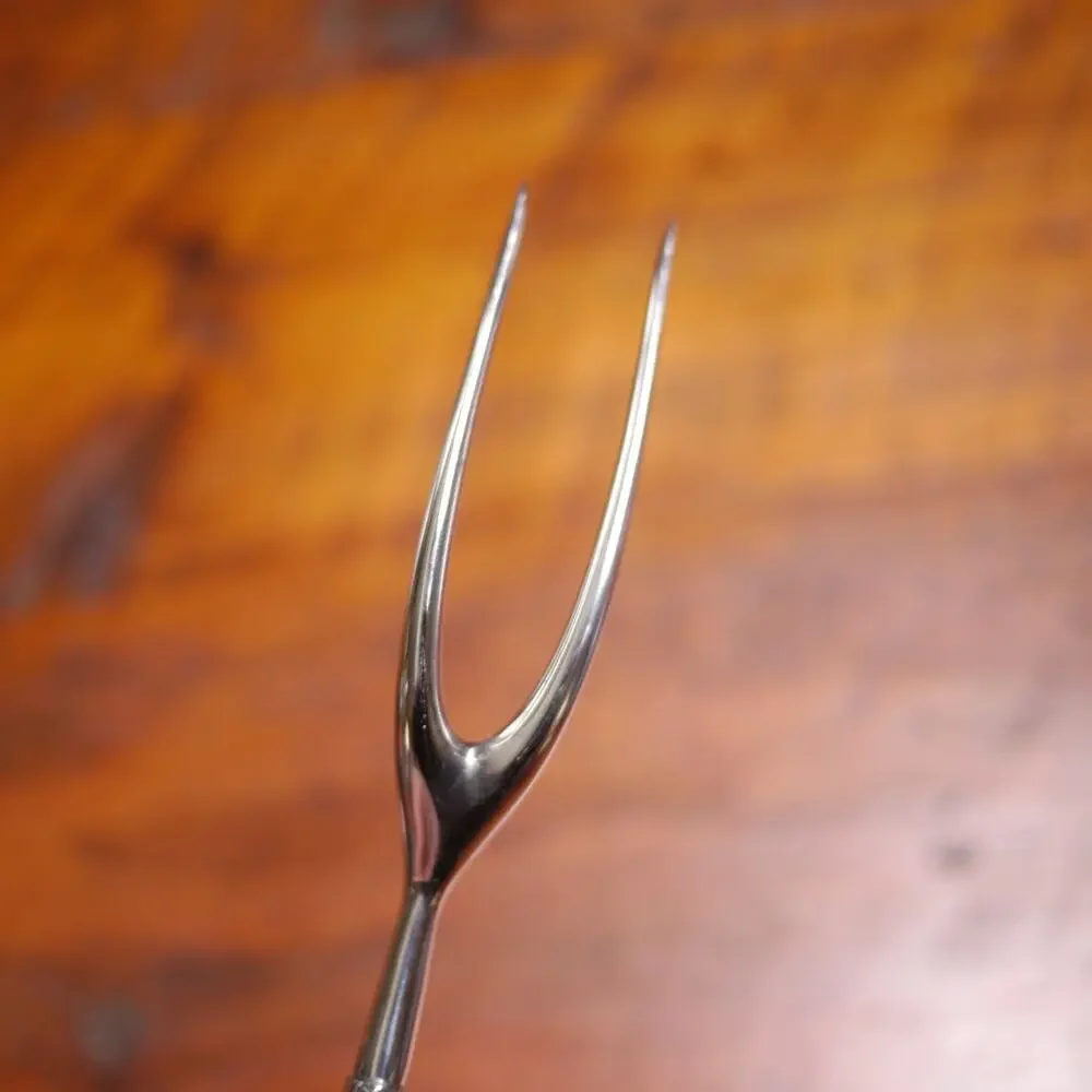 Vintage CARVEL HALL 440 Stainless Steel Chrome Large Knife Fork CARVING SET